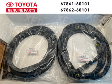 Toyota Genuine Land Cruiser Front Door Weatherstrip Rubber Seal Rh Lh Set Oem Toyota Genuine Land Cruiser Front Door Weatherstrip Rubber Seal Rh Lh Set Oem