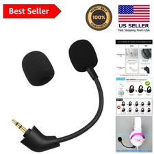 Plug  Play 3.5mm Mic Boom for HyperX Cloud II/Core/CloudX  Perfect for Gaming 