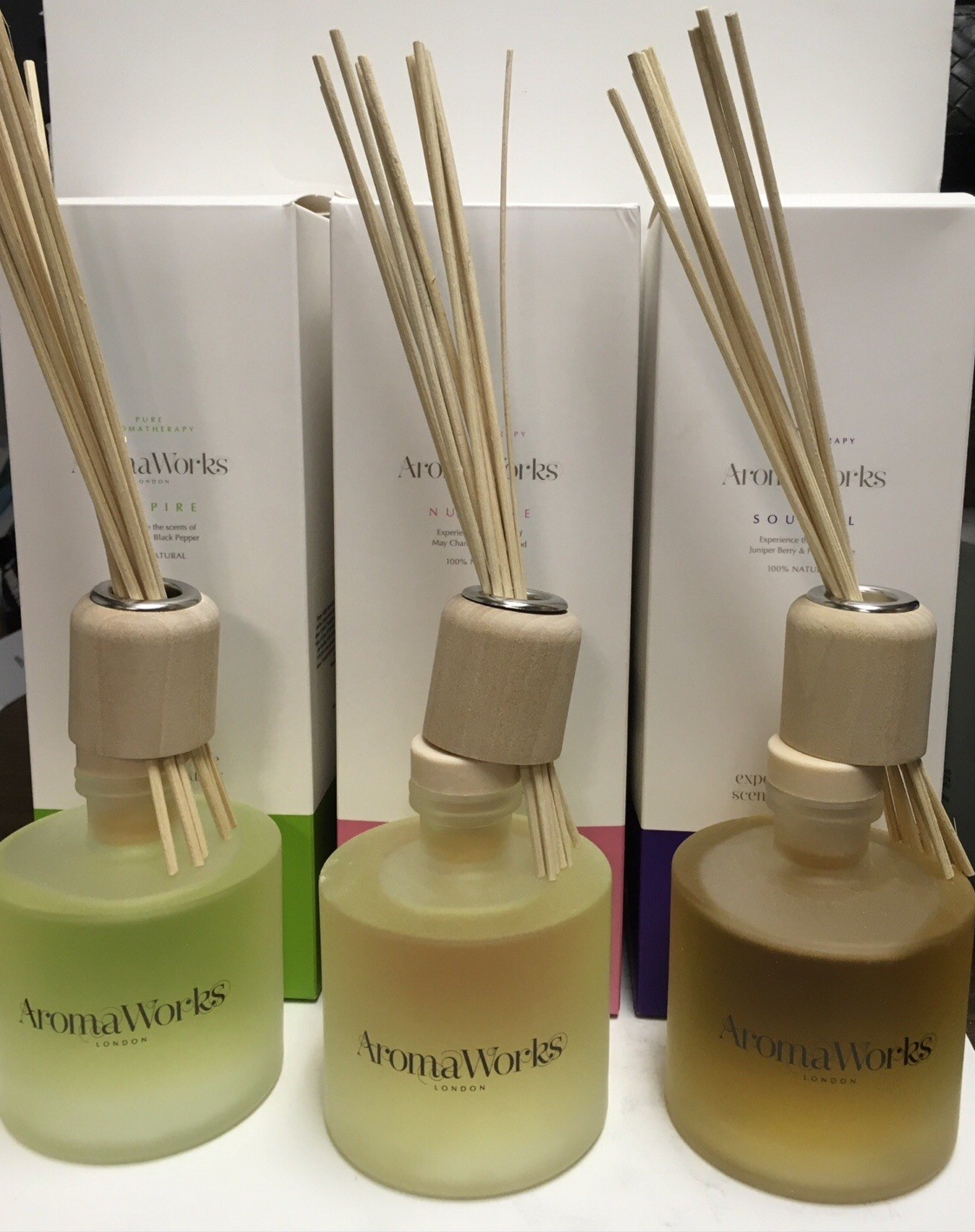 REED DIFFUSER ASSORTED SOLD SEPARATE MADE IN UNITED KINGDOM NEW IN BOX 200ML-image