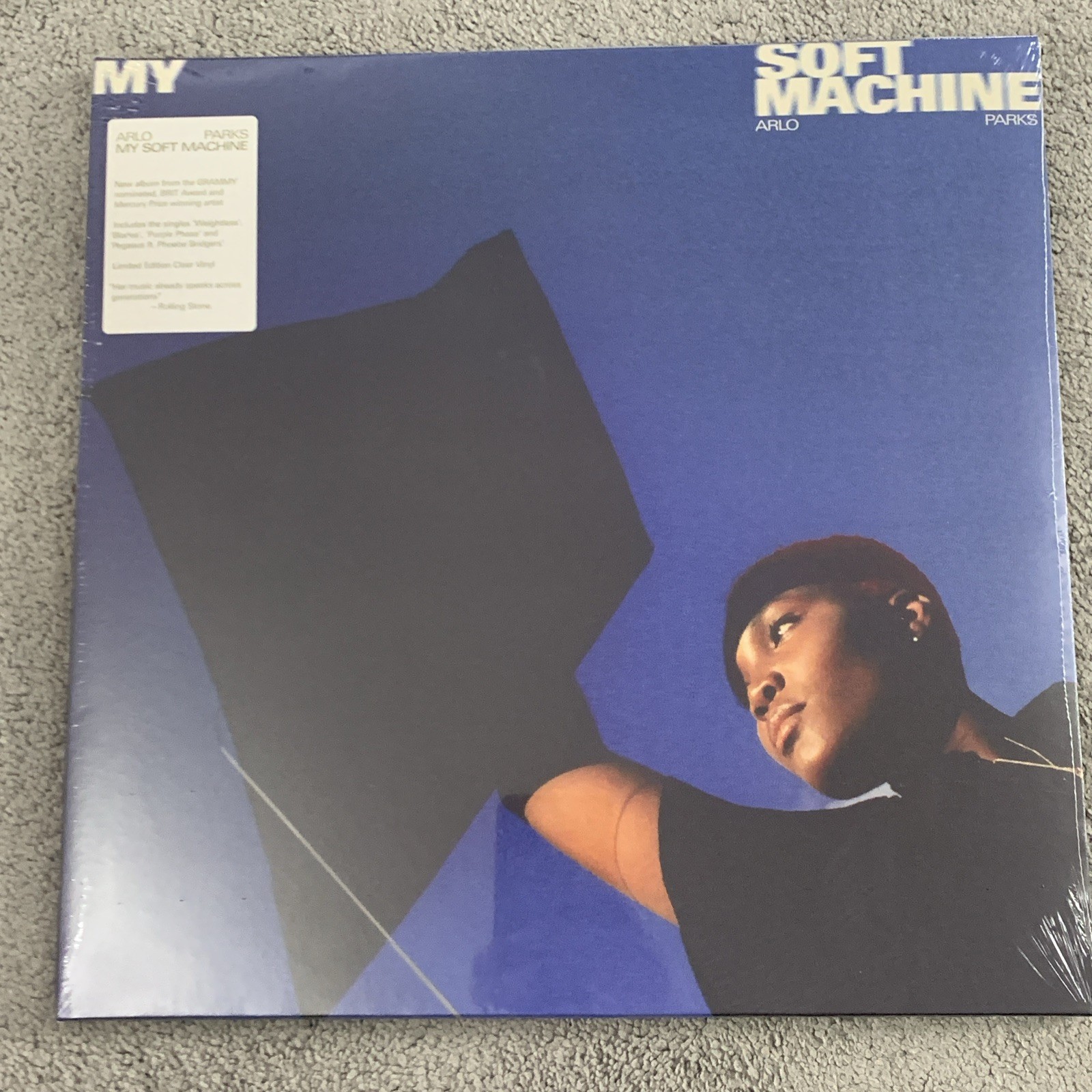 ARLO PARKS - My Soft Machine - Vinyl (gatefold LP) Clear Vinyl New Sealed