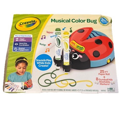 Crayola Musical Color Bug Drawing and Coloring Arts & Crafts Kit - NEW IN BOX