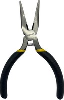 Boosden Mini-Spitzzange, 127Mm, Spitzzange Klein, Flachrundzange Mit Schneide