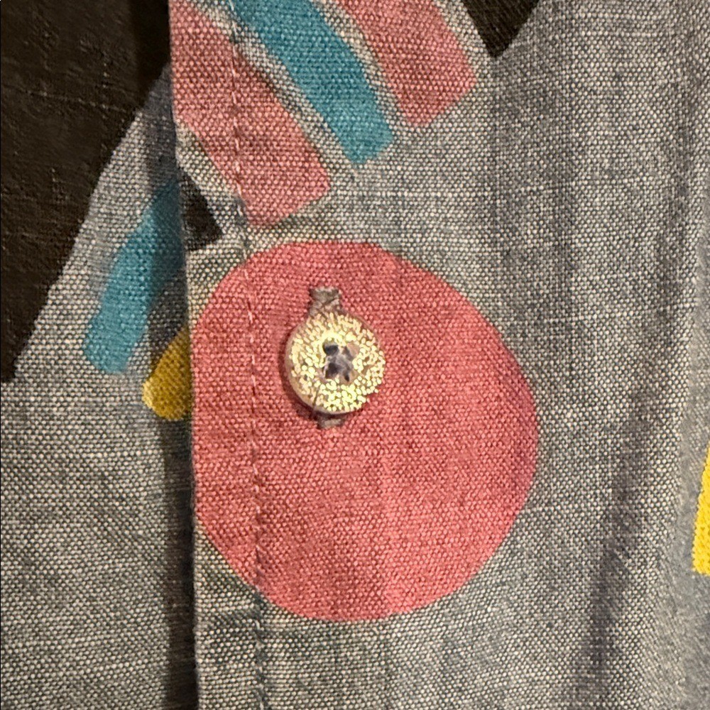 Target pride Multicolor Patterned Button Down Shi… - image 5