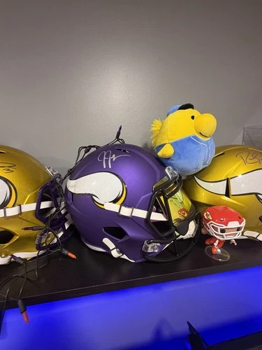 Justin Jefferson  Vikings Full Size Replica Helmet Autographed- Beckett COA