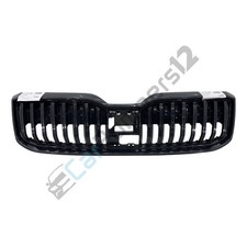 SKODA SUPERB B8 2016-22 GENUINE FRONT BUMPER UPPER RADIATOR GRILLE 3V0853653G