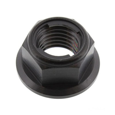 Kettenrad Mutter M10x1.25mm Titan schwarz für Yamaha XJR 1300 C Born Customized 