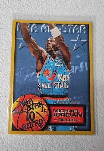 1996-97 Fleer - NBA All-Star Retro Michael Jordan #282