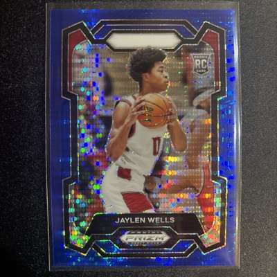 2024 Panini Prizm Draft Picks - Jaylen Wells #31 Blue Pulsar Prizm /99 (RC)