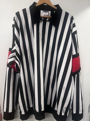 Force Officiating PRO 58 Hockey Reference Jersey USA Hockey CANADA Striped Shirt