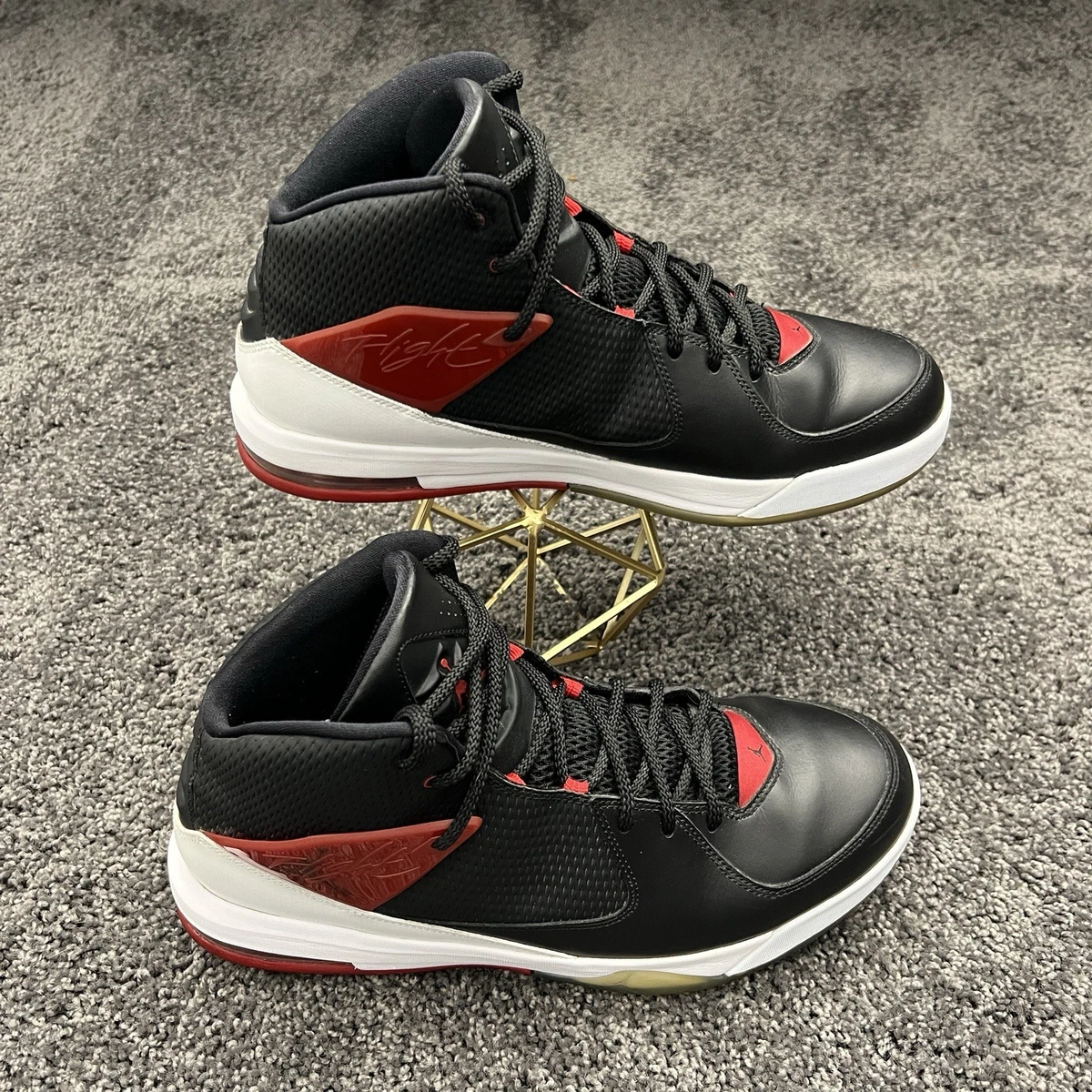 Jordan Flight Incline Mens 12 Black Red Green pulse Basketball Sneakers Nike Jordan 12 Utility  main image 4