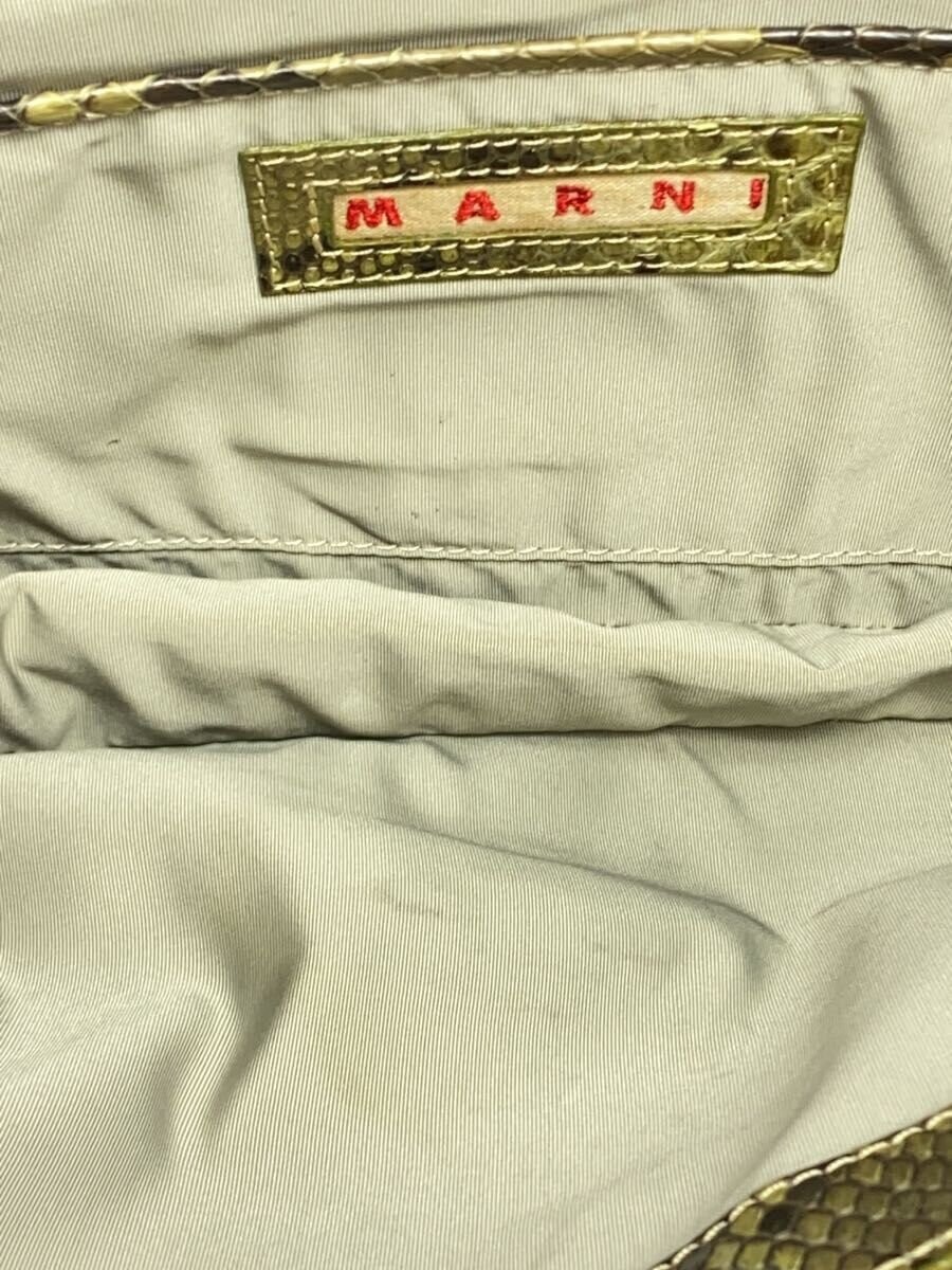 MARNI   Shoulder bag   Python print   Leather   B… - image 6