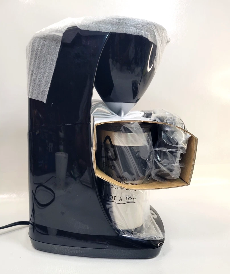 Cook's Essentials Home & Go Coffee Maker With 2 Mugs and Carafe Double Serve New - Image 3 of 4