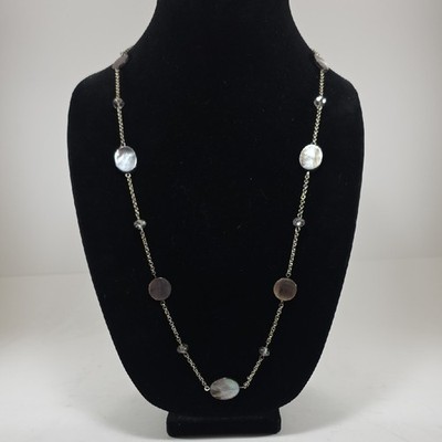 Bay Studio Silver and Moonstone Necklace