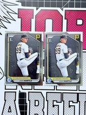 2024 Bowman Draft - Chrome Joshua Hartle #BDC-3 (RC) Lot (2)