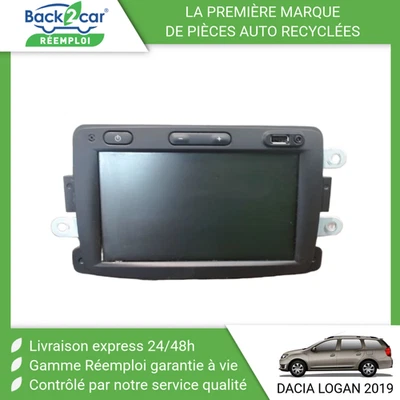 🏆 ECRAN GPS DACIA LOGAN MCV 2007- ➤281157832R ♻️ - Photo 1/2
