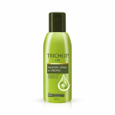 Trichup Healthy Long & Strong Hair Oil 200ml Nourishing Hair Care Free Shipping