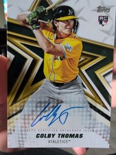 Colby Thomas 2026 Topps Series 1 - Baseball Stars Autographs #BSA-CT (AU, RC)