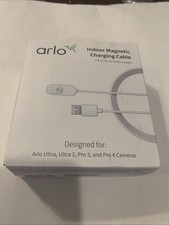 Arlo Ultra Pro 4, Pro 3 Indoor 8FT Magnetic Charging Cable Gz4