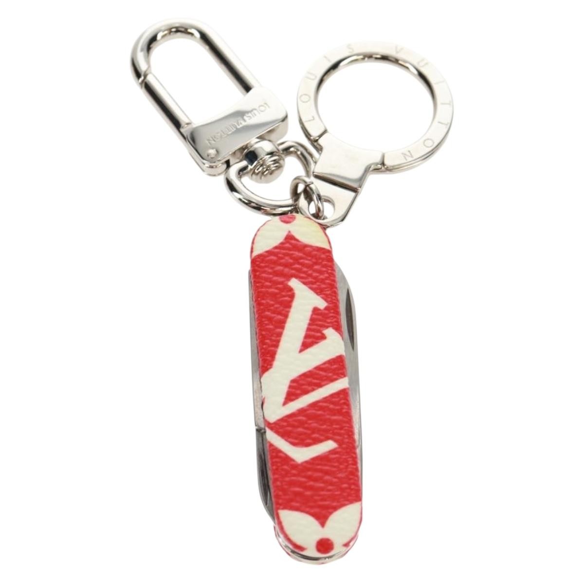 Louis Vuitton × Supreme MP2070 Key Ring Tool - Auth Monogram Canvas Used image 5