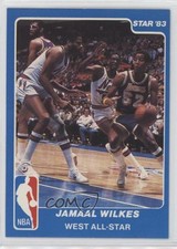 1983 Star NBA All-Star Game Jamaal Wilkes #24 HOF 0e3