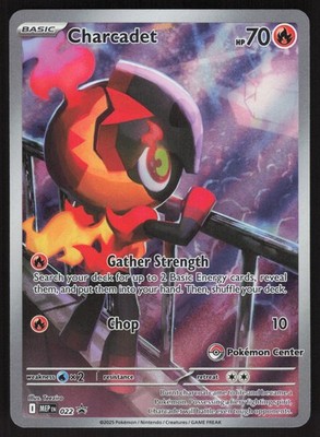 Pokemon Charcadet (Pokemon Center Exclusive) Promo 022 ME: Mega Evolution Pro...
