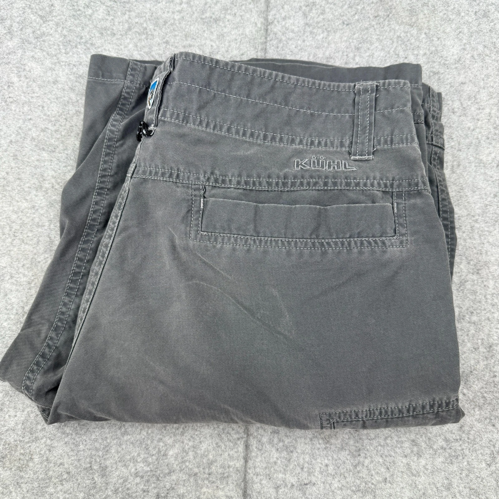 Kuhl Shorts Men’s 32 Vintage Patina Dye Gray 11" Cargo Canvas Outdoor Hiking
Opens in a new window o