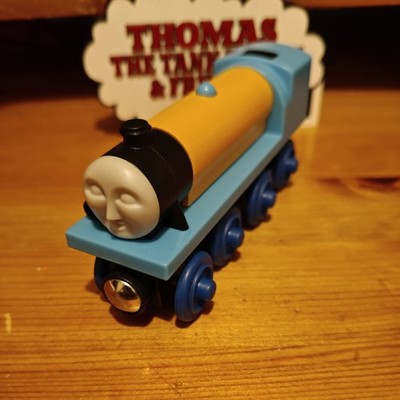 Seltene Fisher-Price Thomas Holzeisenbahn sprechender Gordon Stufe 2 Prototyp Y4116