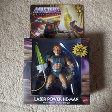 Masters of the Universe Origins Laser Power He-Man Deluxe Mattel 2026