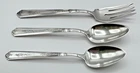 ANTIQUE GORHAM 'PRINCESS PATRICIA' C/1926 STERLING SILVER DESSERT FORK & SPOONS