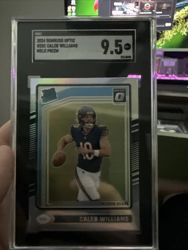 2024 Panini Donruss Optic - Rated Rookie Caleb Williams #201 Holo Prizm (RC)