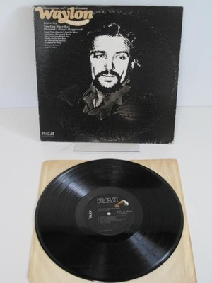 LP  Waylon Jennings:  Lonesome, On'ry And Mean  (1973 RCA Victor USA)