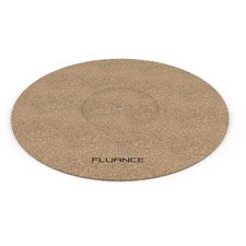 Fluance Turntable Cork Platter Mat Improves Sound for Vinyl Record Players
