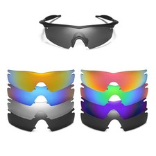 Cofery 3 Pairs Same Color Replacement Lenses for Oakley M Frame Strike