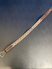 Boys 26 Cowboy Chrome Leather Belt