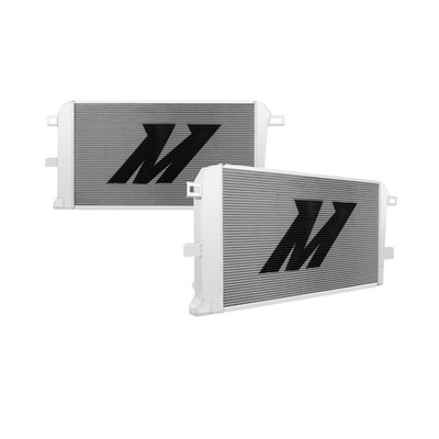 Mishimoto Aluminum Radiator Fits Chevrolet 6.6L Duramax 2001-2005 Silver