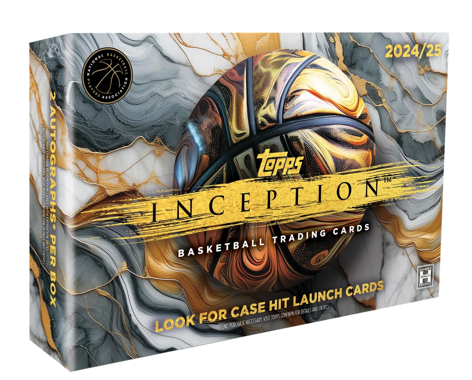 2024-25 Topps INCEPTION HOBBY BOX (2 AUTOS) Basketball Brand New Sealed QTY