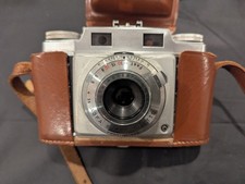 VTG AGFA SUPER SILETTE 35MM RANGEFINDER CAMERA W/ APOTAR 45MM F/3.5 WORKING