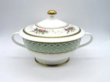 Round Covered Vegetable Winter Holiday by Fitz & Floyd Classic Choices Tureen