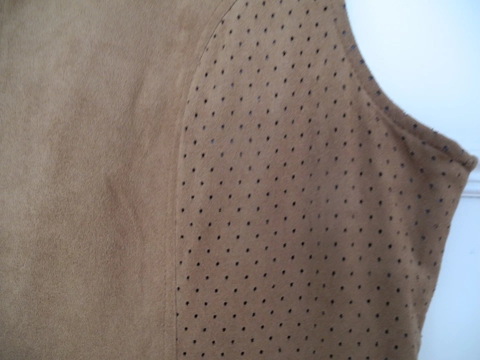 Robe JACQUELINE RIU 44 belle imitation daim - Photo 4/4