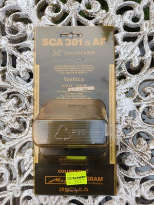 Metz SCA 381 /2 AF Yashica Connector, Rotlicht Blitzadapter 