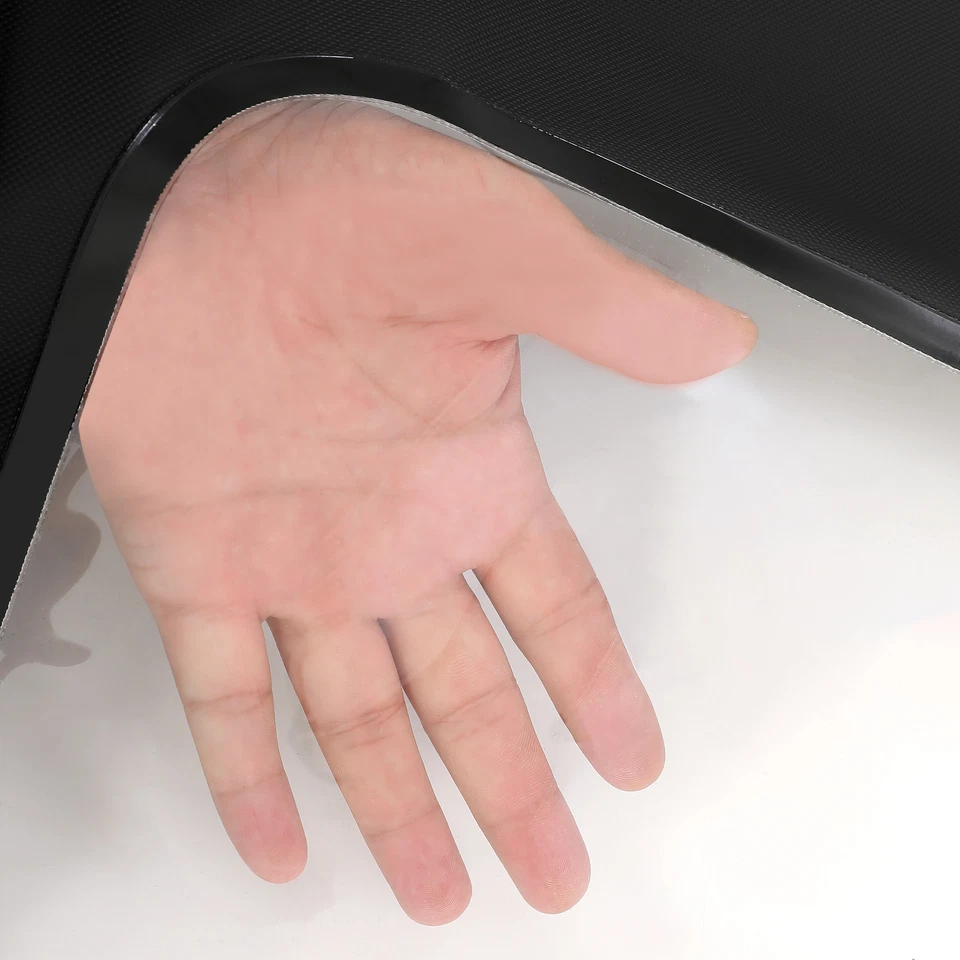 Tapa blanda negra con ventana de plástico para Mercury Capri 1990-junio 1993 convertible Foto 2 de 4