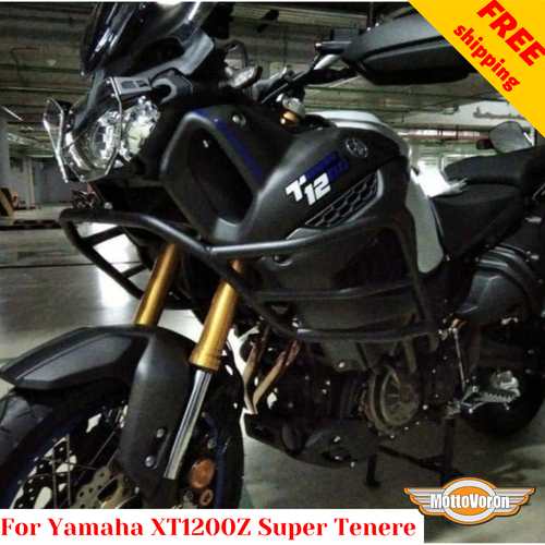 For Yamaha XT1200Z Super Tenere Engine guard XT1200 Crash bars Tenere XT 1200 ZE - Picture 10 of 12