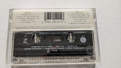 Vtg 1994 Self-Titled SEAL Cassette Tape Kiss From a Rose Batman Excellent 90s! - Picture 2 of 4
