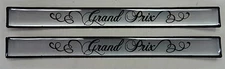 Vintage 80's 90's Automotive Door Handle Insert Accent Trim GRAND PRIX