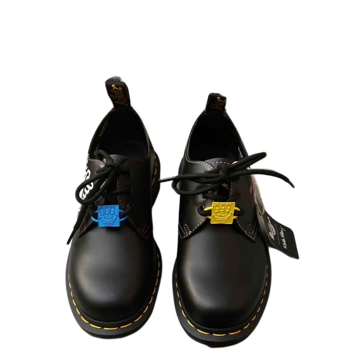DEADSTOCK Dr. Martens Keith Haring 1461 Leather Oxford  display picture 2