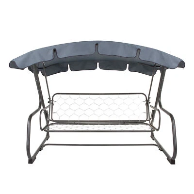 PATIO Ersatzdach Sonnendach Hollywoodschaukel Bezug Dachplane Dach Plane 224 x 124 cm