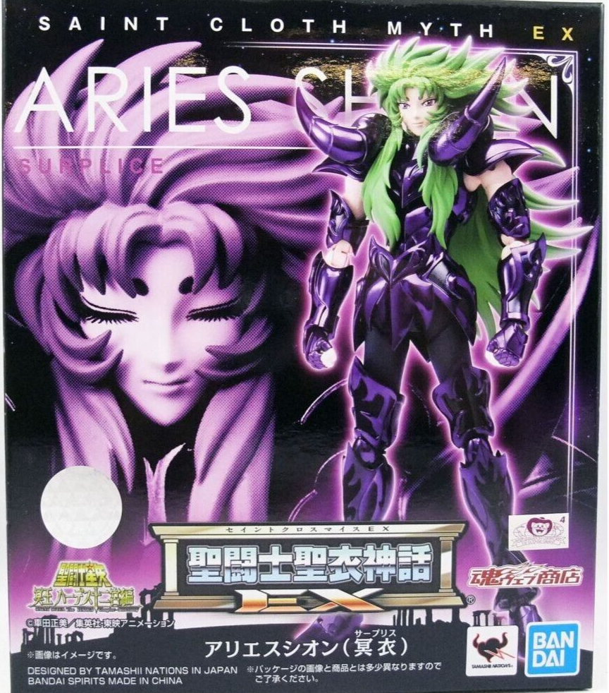 Saint Seiya Myth Cloth EX Surplice Aries Shion Aries Knights Bandai Tamashii