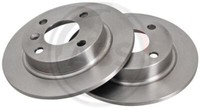 2X A.B.S. 16123 Bremsscheibe Hinten FüR Volvo