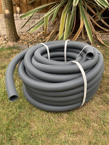 Rv Sink Drain 28.5mm Grey Convoluted Pipe Waste Hose Per Mtr Camc Club S 1114436 - Foto 5