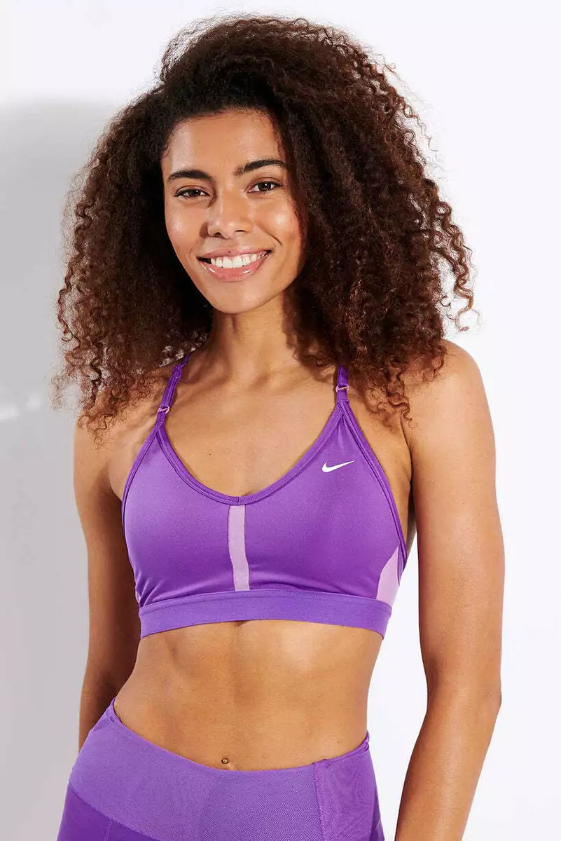 Nike Dri-FIT Indy Women's Light-Support Padded V-Neck Sports Bra 4458